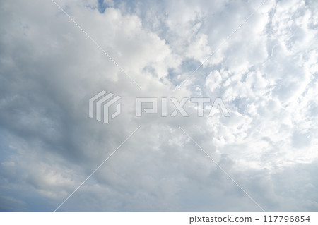 blue sky with cloud. natural background with copy space. blue sky with cloud. natural background with copy space. 117796854