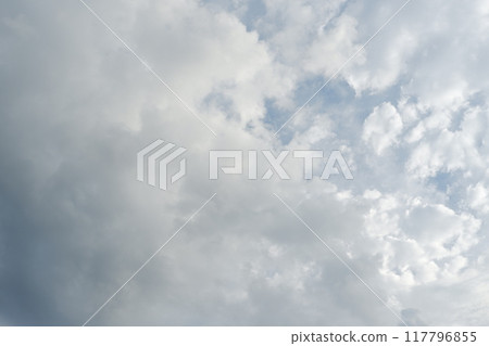 blue sky with cloud. natural background with copy space. 117796855