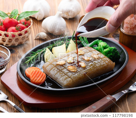 Very healthy konnyaku steak 117798198