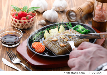 非常健康的魔芋牛排 117798213