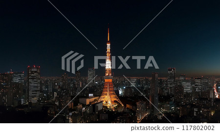 東京鐵塔和夜景 東京鐵塔和夜景 117802002