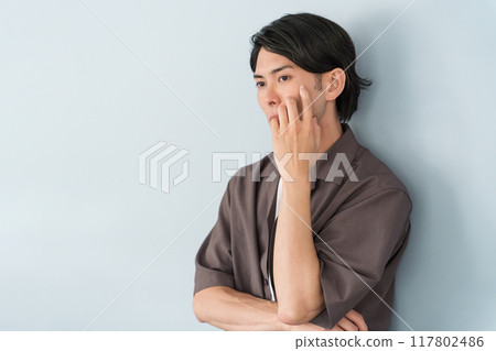 超大襯衫男模(雙重人格/雙重人格/正反面/多重人格) 超大襯衫男模(雙重人格/雙重人格/正反面/多重人格) 117802486