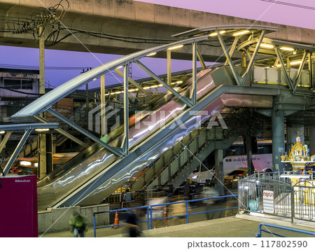 泰國/BTS Samrong 站入口 / 北欖府, 泰國 117802590