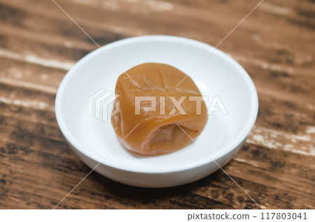 Cute pickled plum 117803041