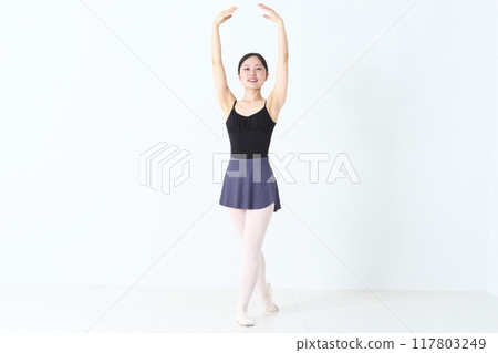 Ballerina posing 117803249