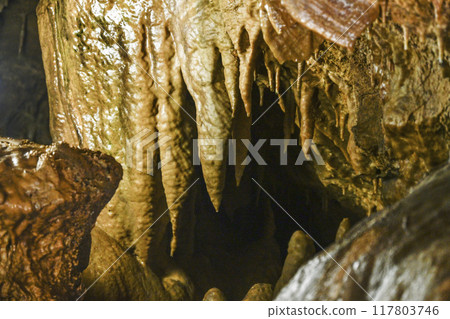 Inside the Otaki Cave in Gujo Hachiman 117803746