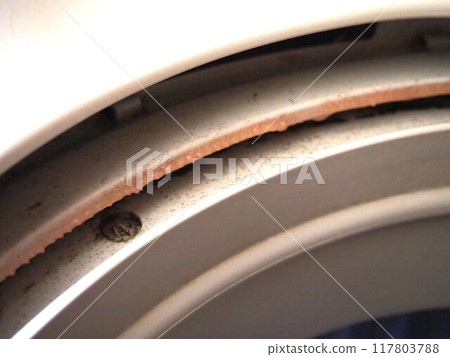 洗衣機裡積垢的照片 洗衣機裡積垢的照片 117803788