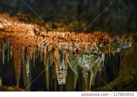 Inside the Otaki Cave in Gujo Hachiman 117803858