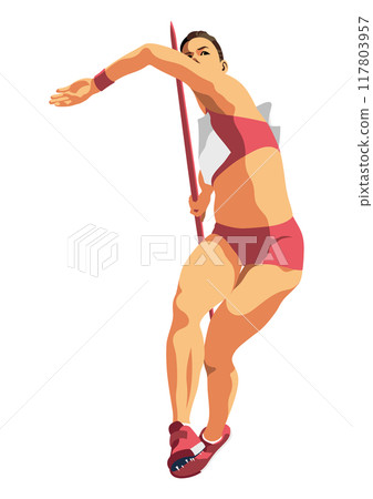 田徑“女子標槍運動員” 田徑“女子標槍運動員” 117803957