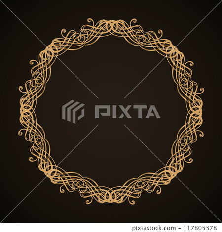 Vignette. Vector drawing 117805378