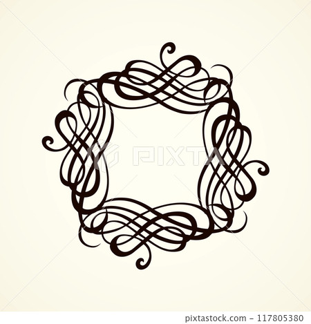 Vignette. Vector drawing Vignette. Vector drawing 117805380