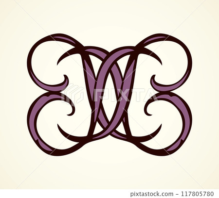 Vignette. Vector drawing Vignette. Vector drawing 117805780