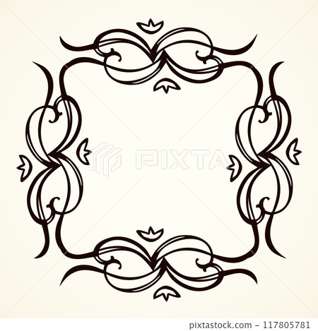 Vignette. Vector drawing Vignette. Vector drawing 117805781