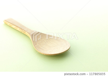 Single shot of a rice scoop Single shot of a rice scoop 117805835