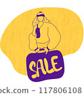 labeled Sale promo 117806108