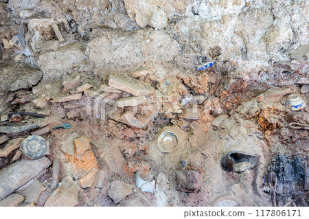 Hypocenter Park @The strata at the time of the bombing 117806171