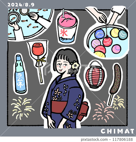 夏天的回憶和刨冰 117806188