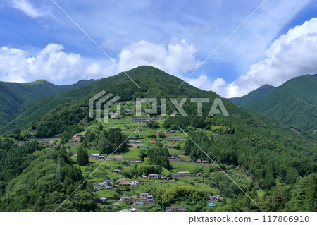 落合村夏日風景(德島縣東屋市) 落合村夏日風景(德島縣東屋市) 117806910