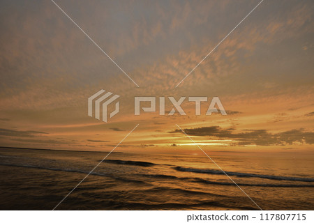 Sunset on the Uchinada Coast 117807715