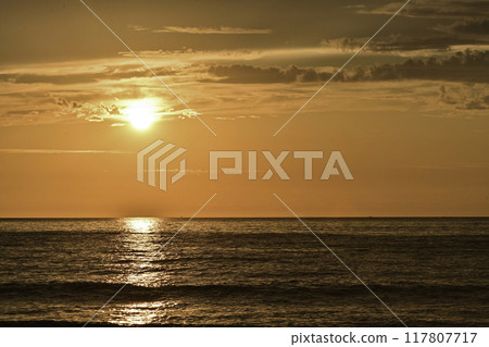 Sunset on the Uchinada Coast Sunset on the Uchinada Coast 117807717