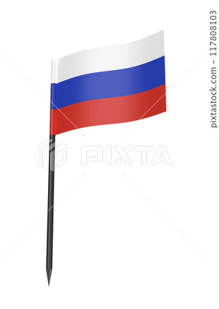 Toothpick with Russian flag 117808103