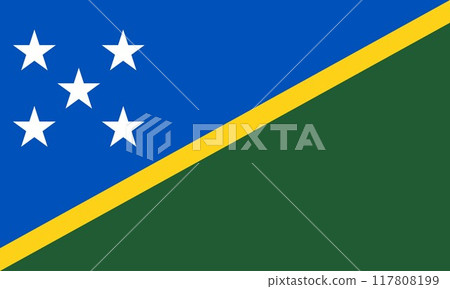 Solomon flag national material design 117808199