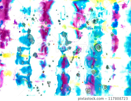 美麗的水彩手繪漸層背景 美麗的水彩手繪漸層背景 117808723