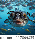 戴眼鏡的魚 117809835