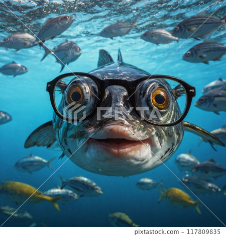 戴眼鏡的魚 戴眼鏡的魚 117809835