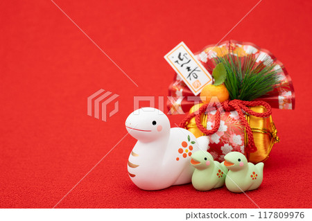 蛇年新年材料 蛇親子及新年裝飾品 蛇年新年材料 蛇親子及新年裝飾品 117809976