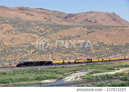 The world's largest steam locomotive, Big Boy 014 The world's largest steam locomotive, Big Boy 014 117813287
