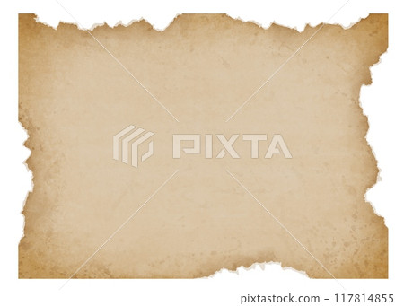 舊紋理撕紙、污漬、背景材料 117814855