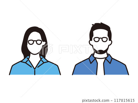 穿著休閒服裝的商務人士 穿著休閒服裝的商務人士 117815615