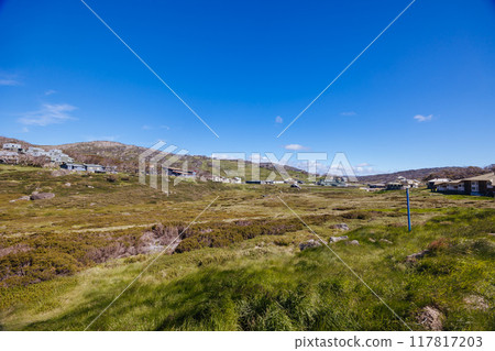 Perisher Village During Summer in Australia 117817203