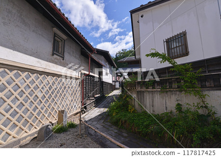 諏訪大社下舍秋宮街景 117817425