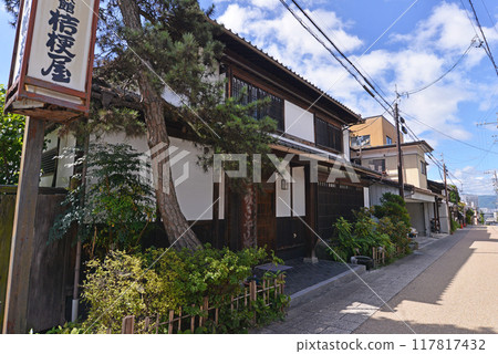 諏訪大社下舍秋宮街景 117817432