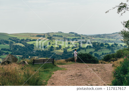 Teggs Nose Quarry, Peak District National Park, England, UK 117817617