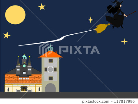 Witch illustration (Halloween) Witch illustration (Halloween) 117817996