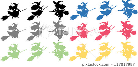 Witch illustration (Halloween) Witch illustration (Halloween) 117817997