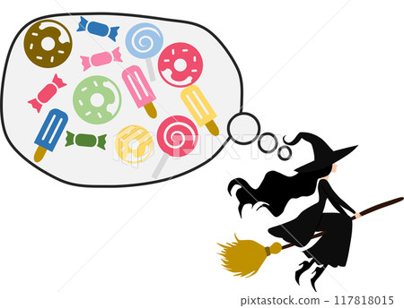 Witch illustration (Halloween) Witch illustration (Halloween) 117818015