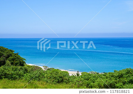 [台灣/花蓮郡豐濱鄉] 從志浦村看到的志浦海堤 117818821