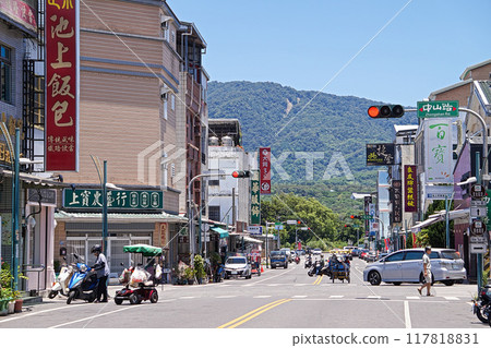 [Taiwan/Taitung County] Scenery in front of Chishang Station, Chishang Township 117818831