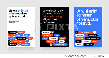 Layout template for events or business related. 117818878