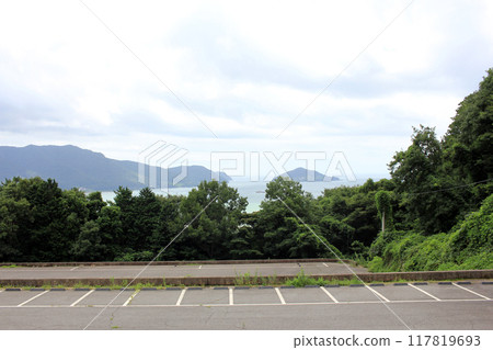 Namhae-gun, Gyeongsangnam-do, Republic of Korea - July 26, 2024: American Village is a settlement village created for Koreans living in the USA who want to come to their home country and spend 117819693