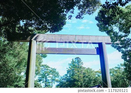 The outer shrine of Ise Shrine 117820121