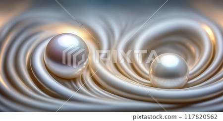 pearl, blue, background 117820562