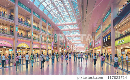 “光鮮亮麗的購物中心” 117823714