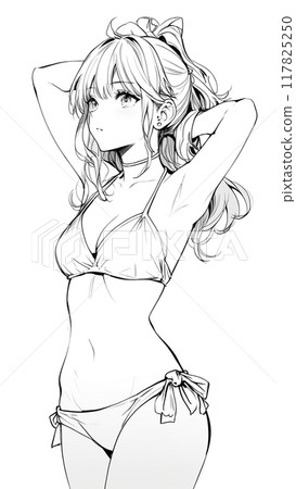 偶像線描 117825250