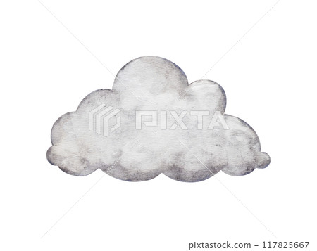 Pastel beige cartoon clouds isolated on background. Hand drawn watercolor illustration or girl or boy Nursery wall art or childish educational, greeting cards, invitation Pastel beige cartoon clouds isolated on background. Hand drawn watercolor illustration or girl or boy Nursery wall art or childish educational, greeting cards, invitation 117825667