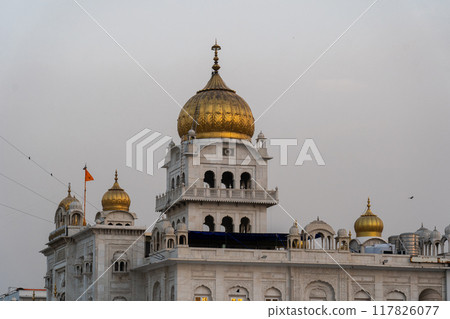 Sikh Temple Gurudwara Bangla Sahib in Delhi Sikh Temple Gurudwara Bangla Sahib in Delhi 117826077